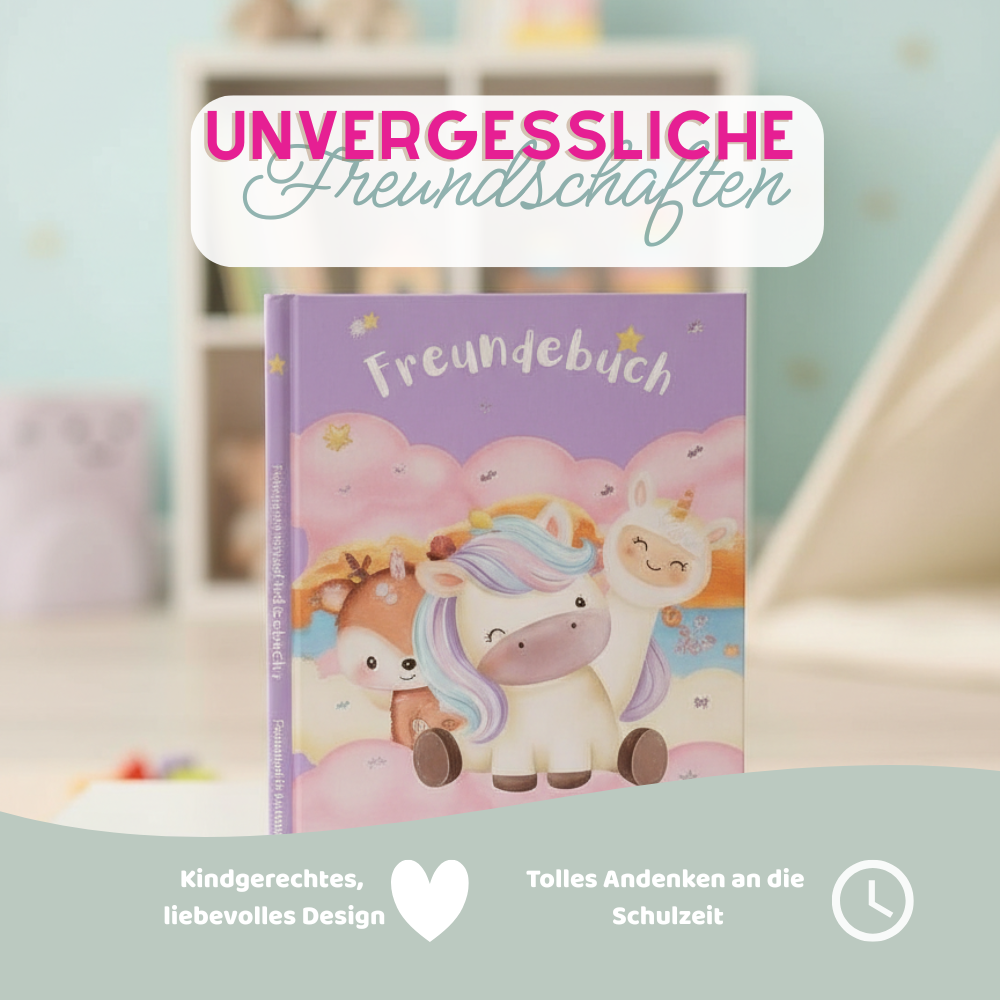 Einhorn-Freundebuch