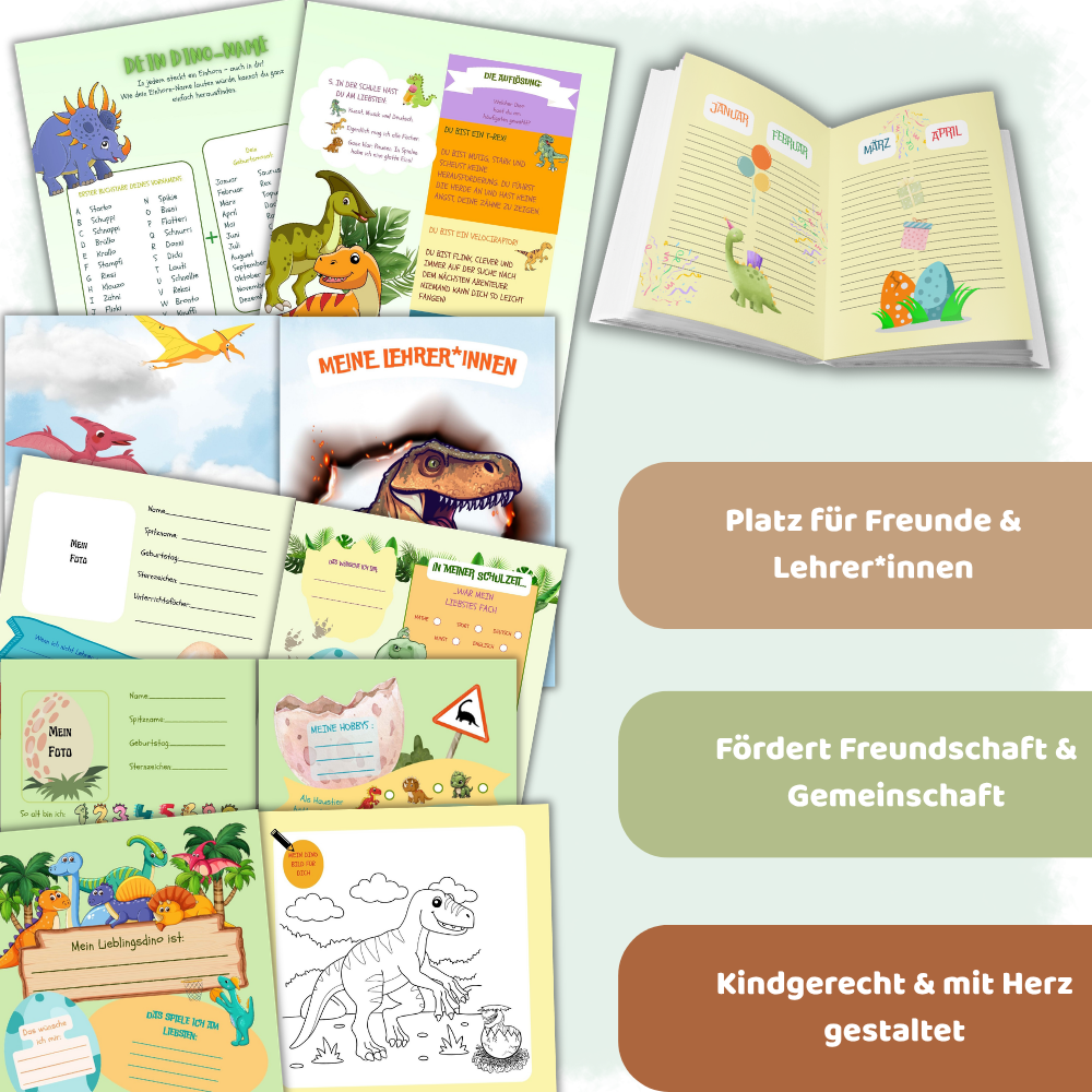 Dino-Freundebuch