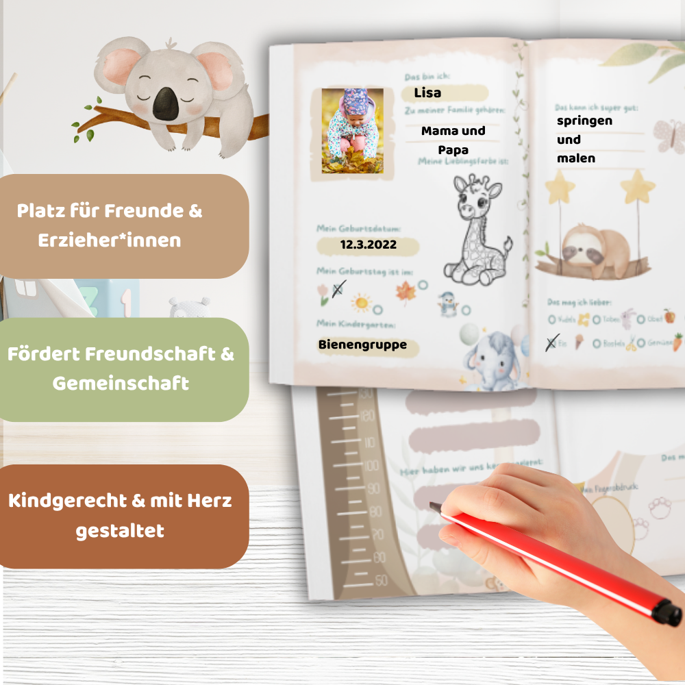 Kindergarten Freundebuch